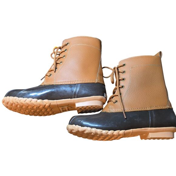 NWT Sporto 7 Men's Thermolite Insulated Water Resistant Duck Boots Shoes New - Picture 3 of 8